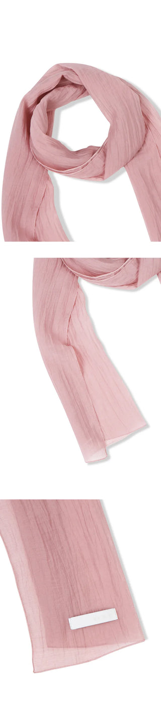 [4 colors] Wrinkle Scarf