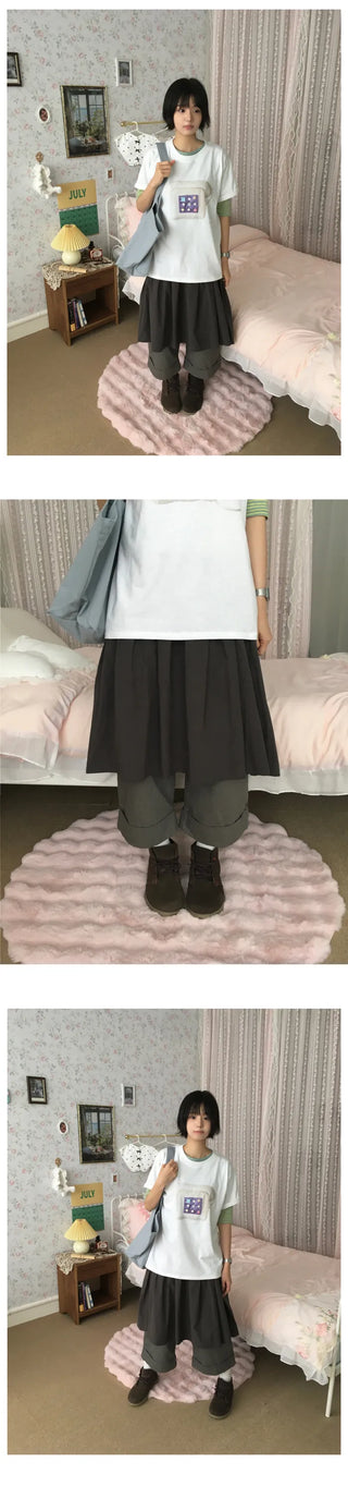 [3 colors] Scope Skirt