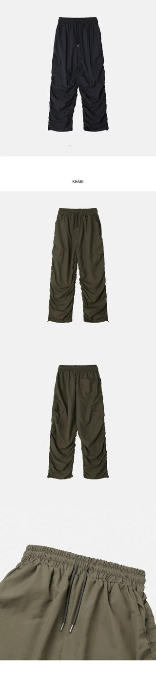 (3 colors) Shirred Cargo Pants