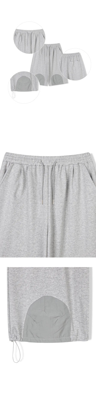 [3 colors] Half Bermuda Shorts