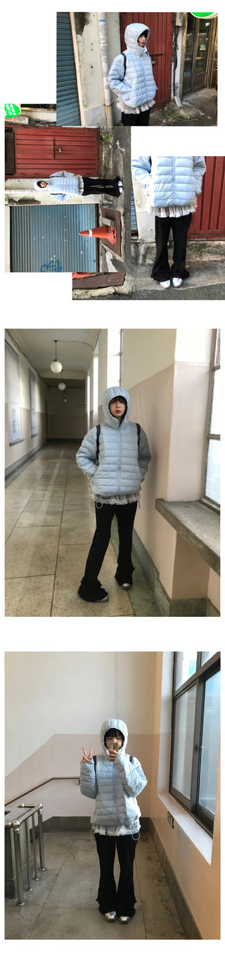 Hooded Down Jacket
