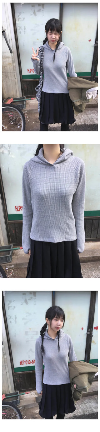 (2 colors) Pleated balloon skirt