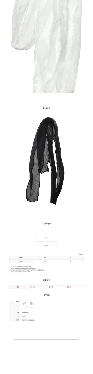 (2 colors) Polka Dot Scarf