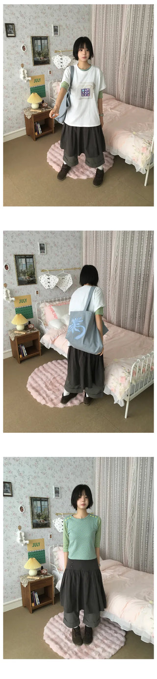[3 colors] Scope Skirt