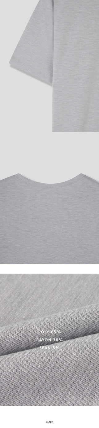 [8 colors] Plain T-shirt
