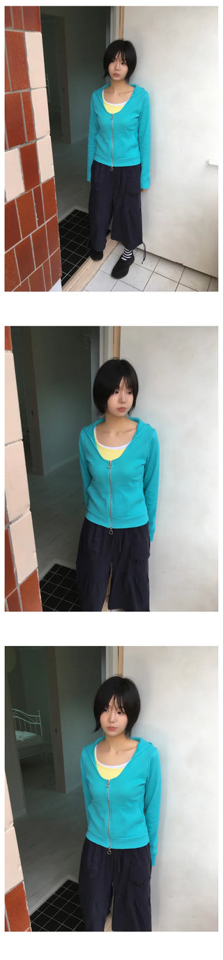 [2 colors] Shirred Pants