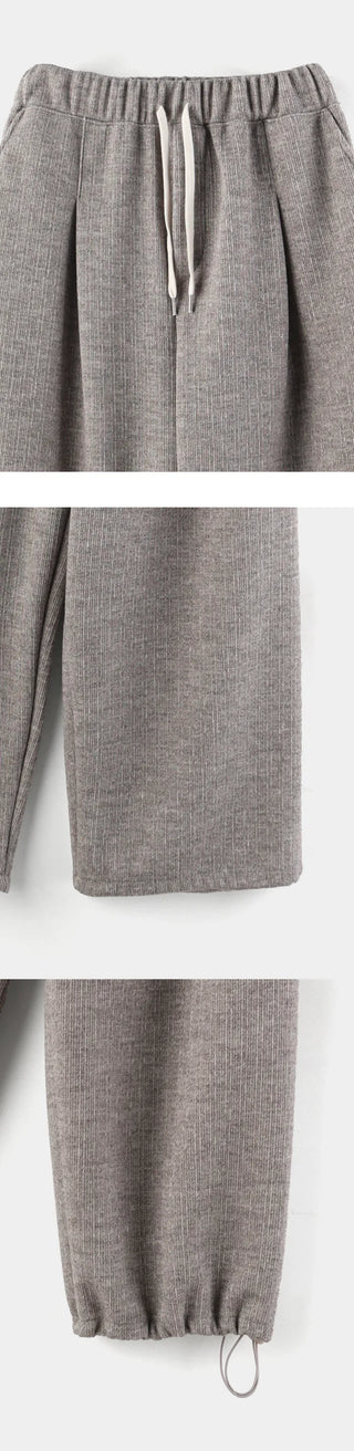 (3 colors) Knit Pants