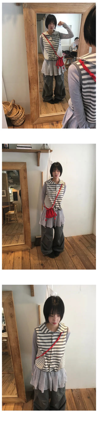 (3 colors) Colored drawstring bag