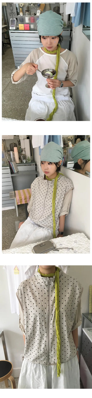 [2 colors] Roll-up raglan T-shirt