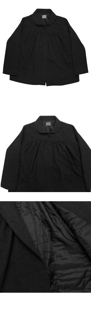 Balloon Big Button Coat