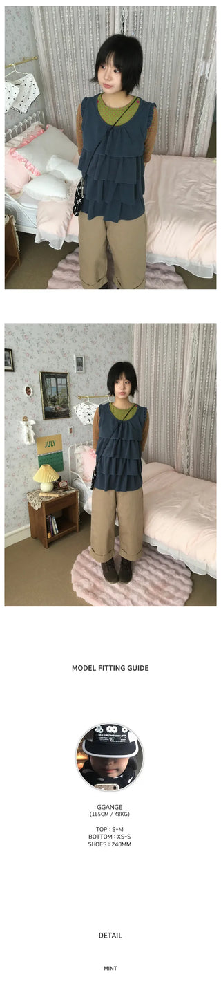 [3 colors] Button Bermuda shorts
