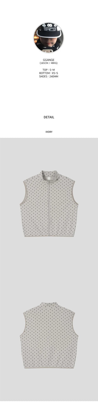 [3 colors] Dot Vest