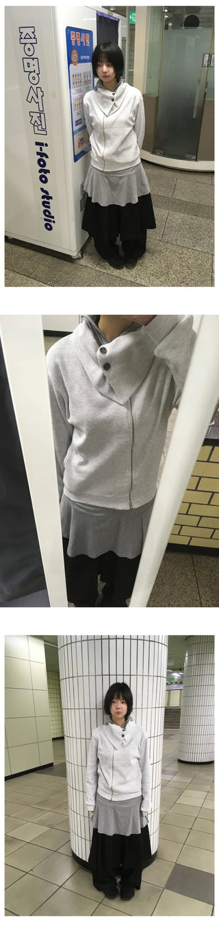 (2 colors) Pleated Skirt