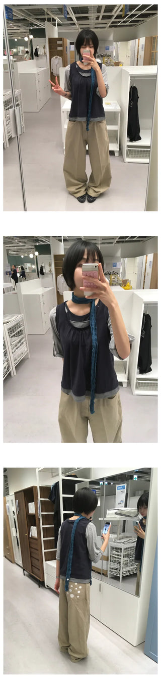 [[11]color] Wrinkle Scarf