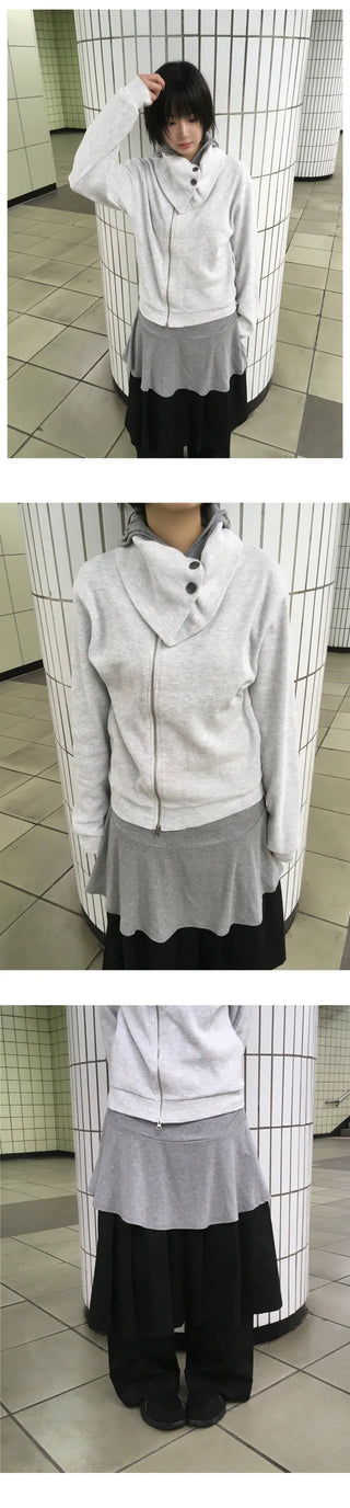 (2 colors) Pleated Skirt