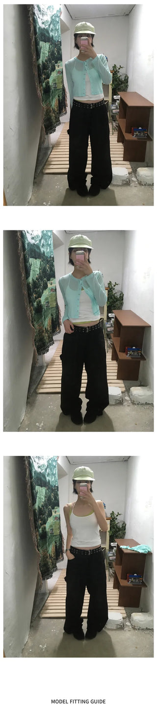 [2 colors] Dot Pocket Pants
