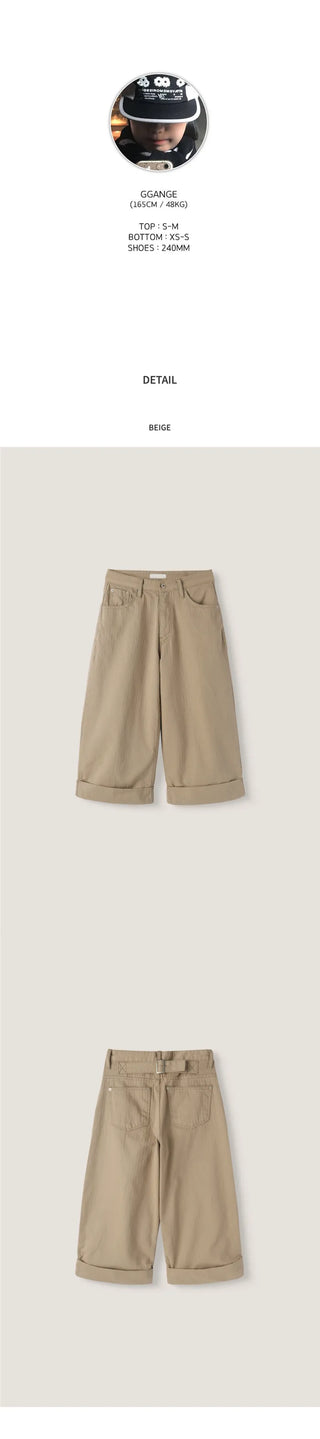 [2 colors] Bermuda shorts