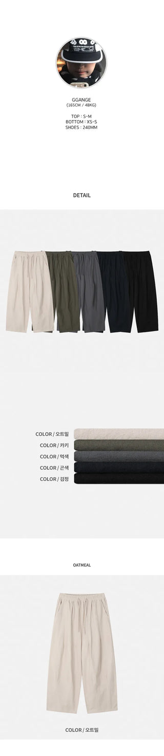 [5 colors] Moul Linen Pants