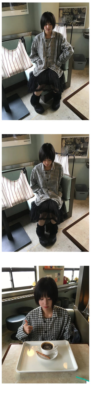 (3 colors) Tiered skirt
