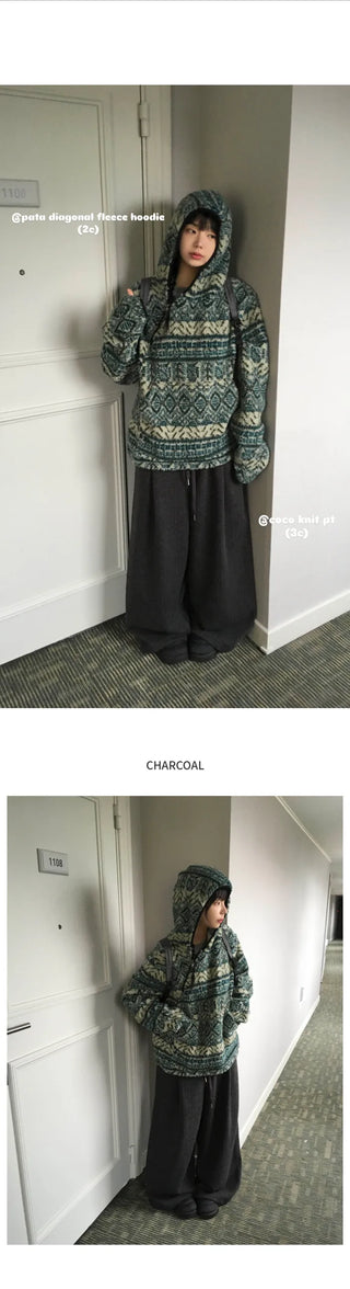 (3 colors) Knit Pants