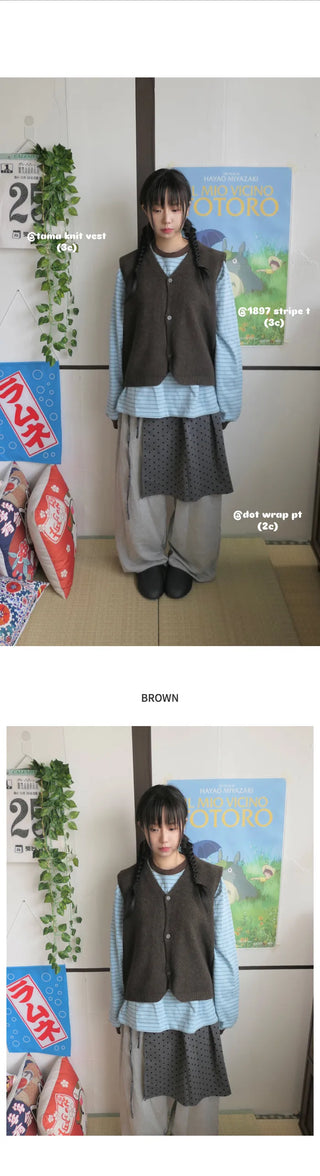 Knit vest