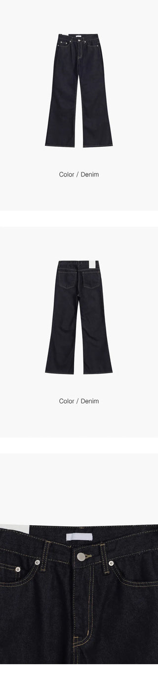 Wide bootcut chino pants