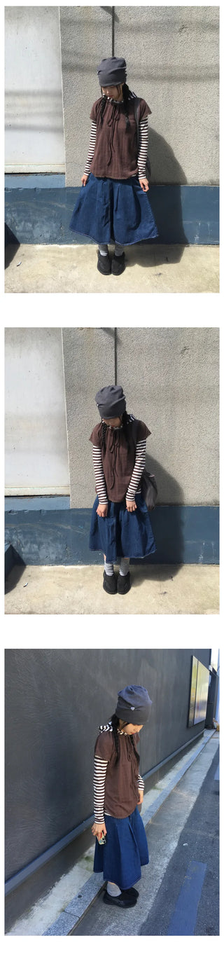 Striped Hooded Parka