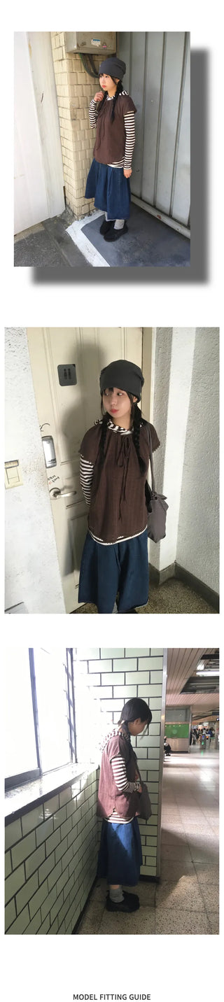Striped Hooded Parka