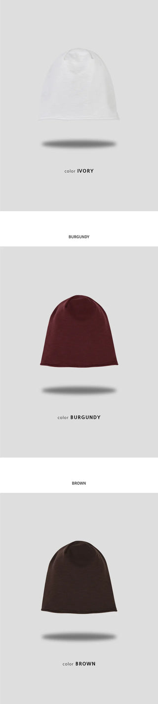 [5 colors] Slub Soft Beanie