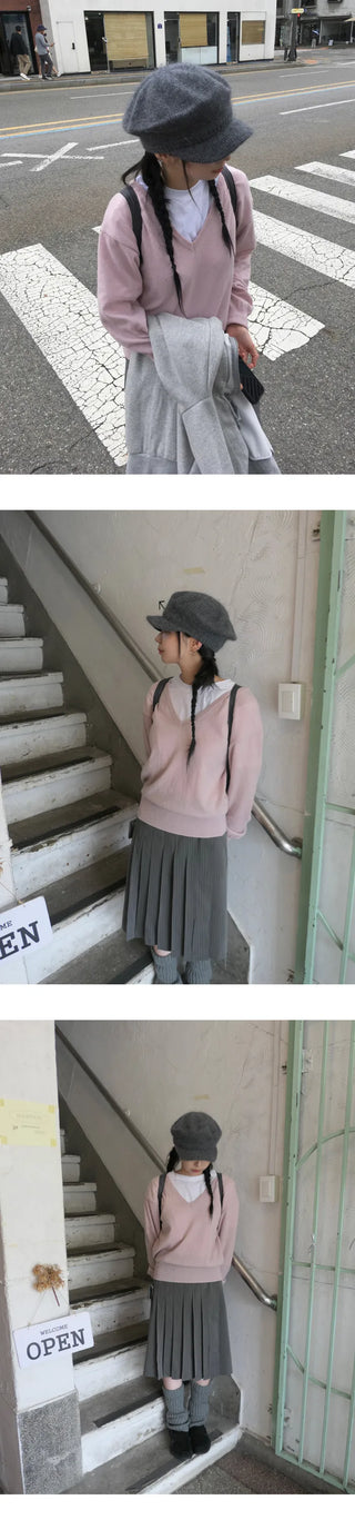 (6 colors) Angora Beret