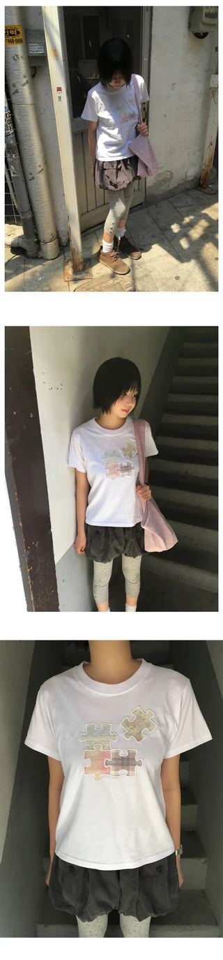 [3 colors] Flower Midi Leggings