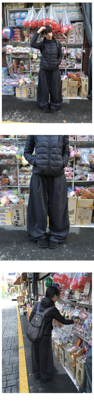 Lightweight duck down jacket