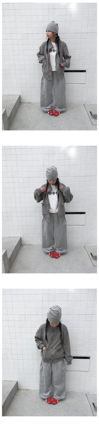 Soft Button Blouson (2c)