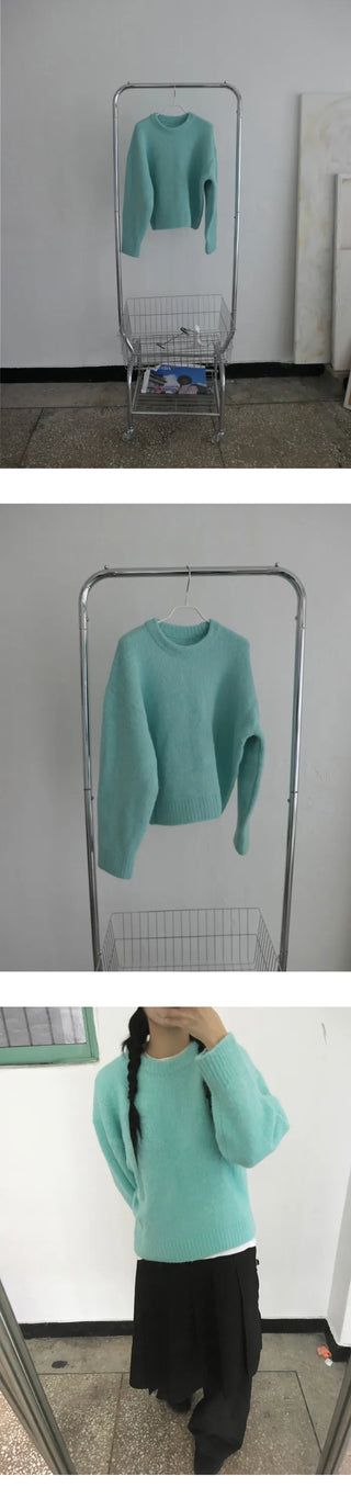 (4 colors) Wool knit