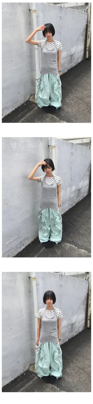 [3 colors] Cosmic Pocket Cargo Pants