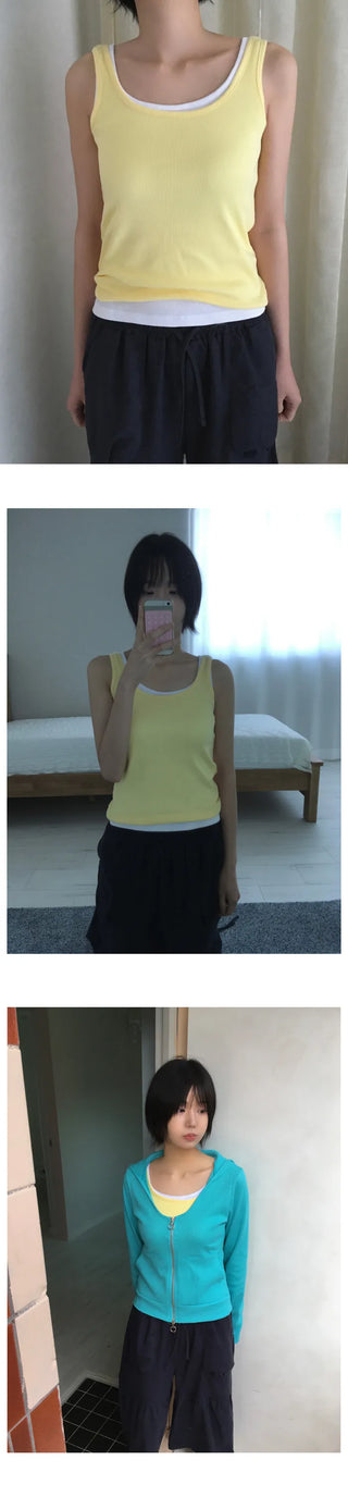 [12 colors] Sleeveless