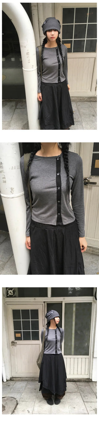 (3 colors) Side Rib Cardigan