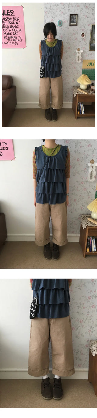 [2 colors] Bermuda shorts