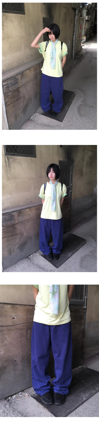 [2 colors] Pants