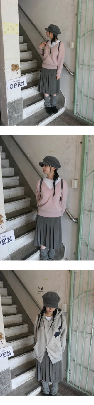 (6 colors) Angora Beret
