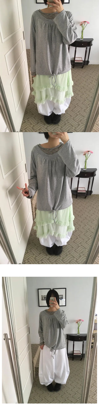 [3 colors] Balloon Wide Pants