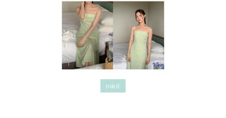 Long bustier sleeveless floral dress (2c)