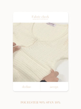 Lace layered cardigan (3 colors)