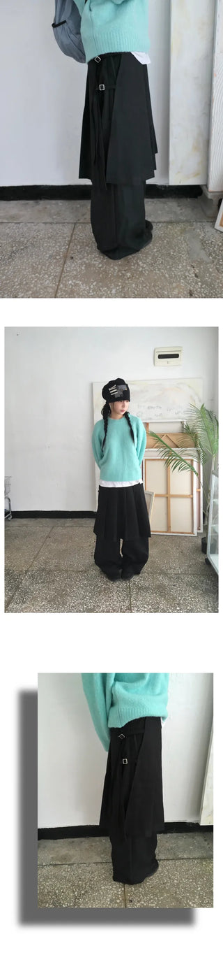 (4 colors) Wool knit