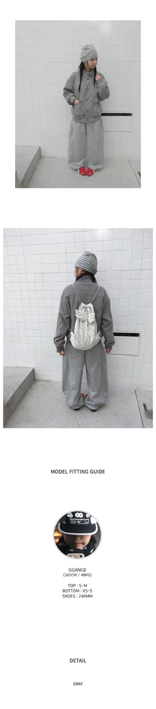 Soft Button Blouson (2c)