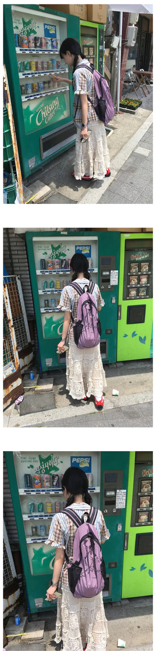 (4 colors) String Backpack