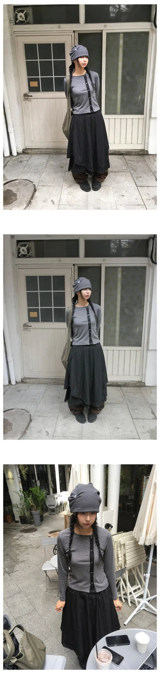 (3 colors) Side Rib Cardigan