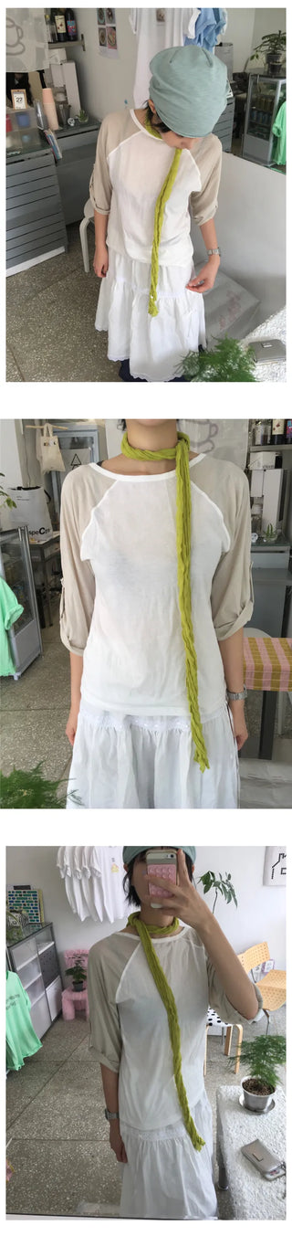 [[11]color] Wrinkle Scarf