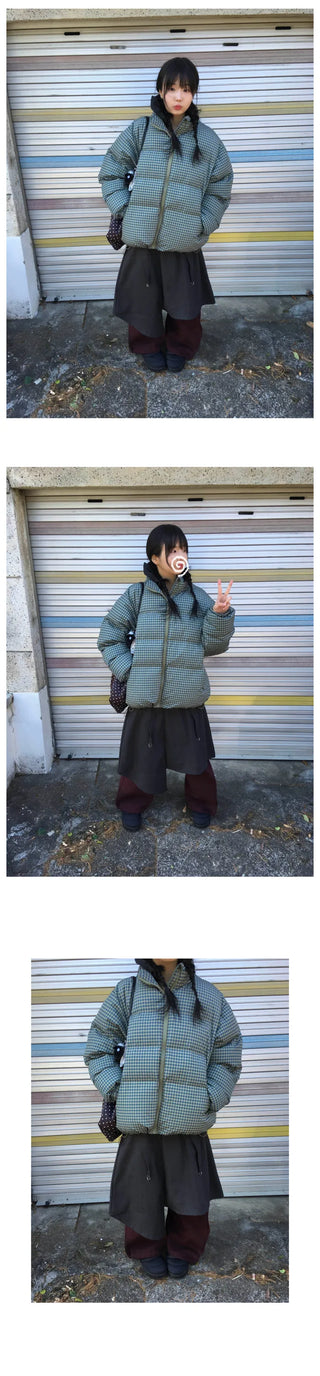 (3 colors) Wool Asymmetrical Skirt