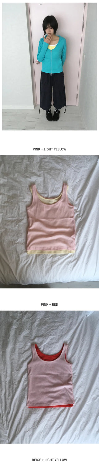 [12 colors] Sleeveless